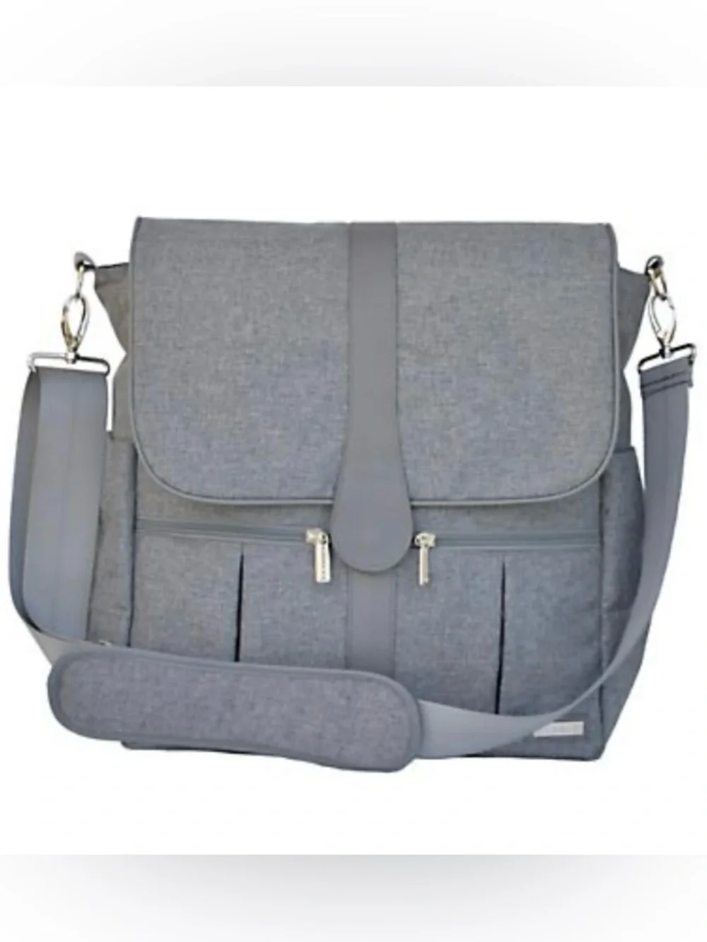 JJ Cole Backpack Diaper Bag Heather Gray
